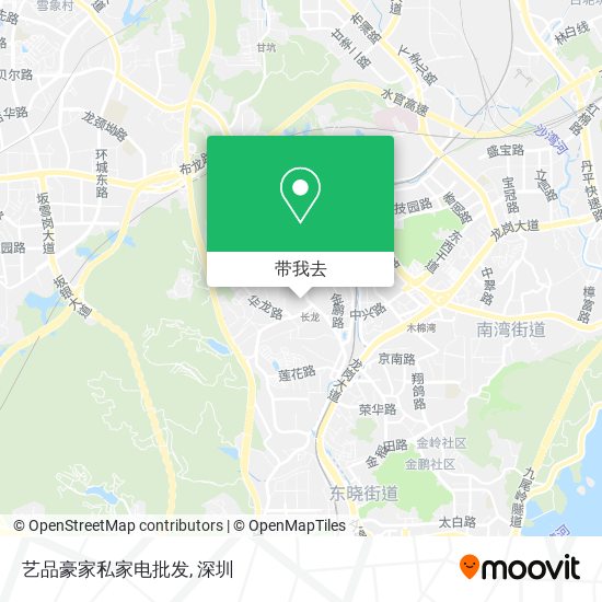艺品豪家私家电批发地图