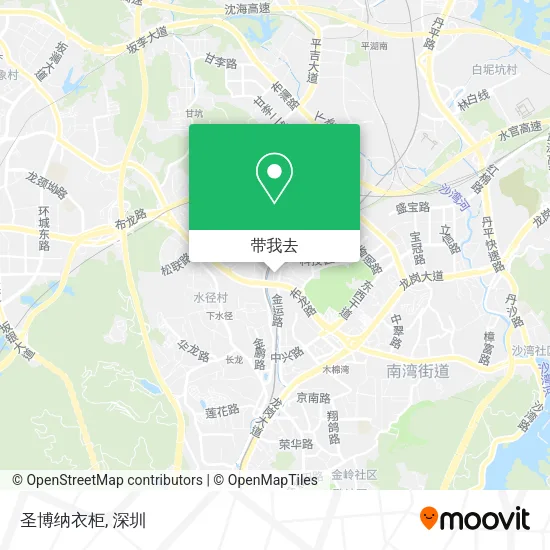 圣博纳衣柜地图