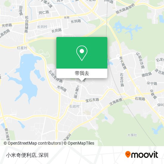 小米奇便利店地图