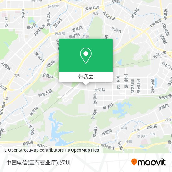 中国电信(宝荷营业厅)地图