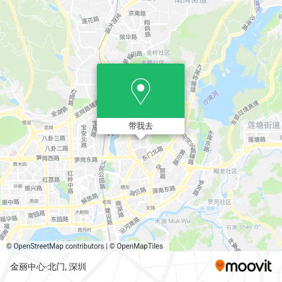 金丽中心-北门地图