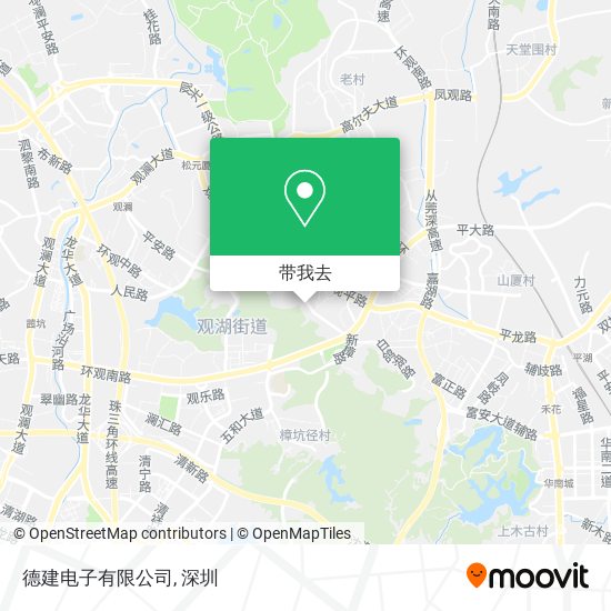 德建电子有限公司地图