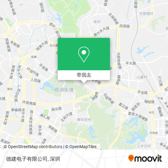 德建电子有限公司地图