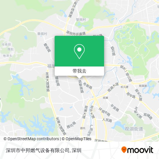 深圳市中邦燃气设备有限公司地图