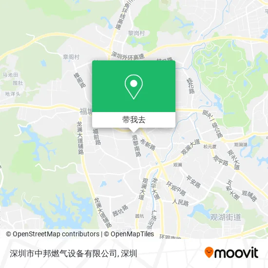 深圳市中邦燃气设备有限公司地图