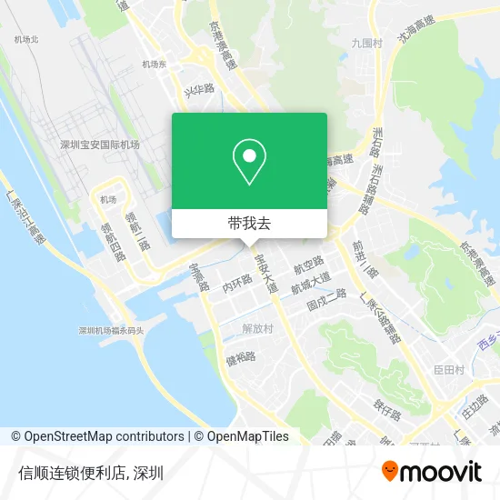 信顺连锁便利店地图
