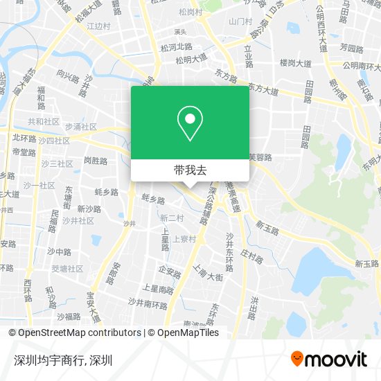 深圳均宇商行地图