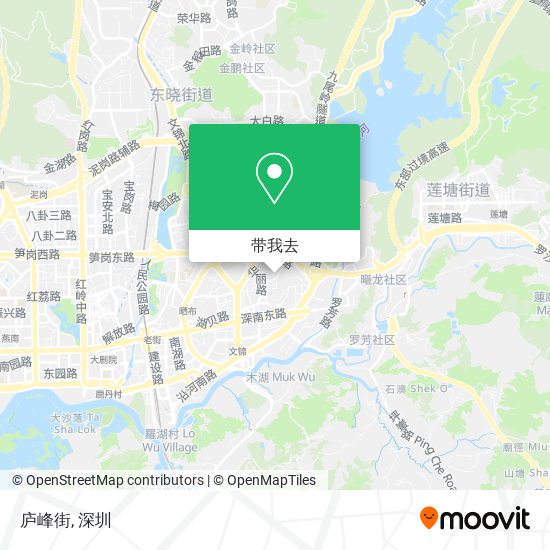 庐峰街地图