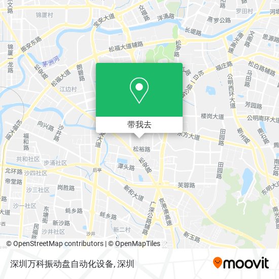 深圳万科振动盘自动化设备地图