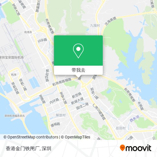 香港金门铁闸厂地图