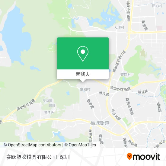 赛欧塑胶模具有限公司地图