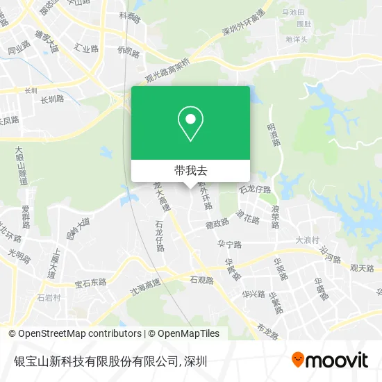 银宝山新科技有限股份有限公司地图