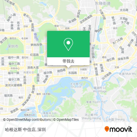 哈根达斯 中信店地图