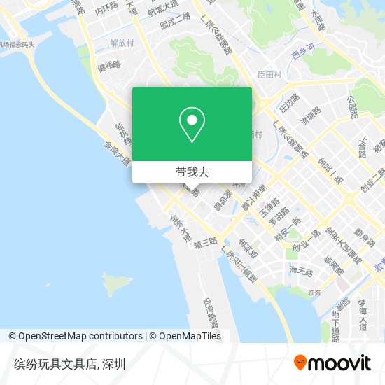缤纷玩具文具店地图