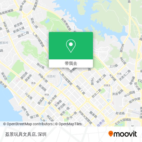 荔景玩具文具店地图