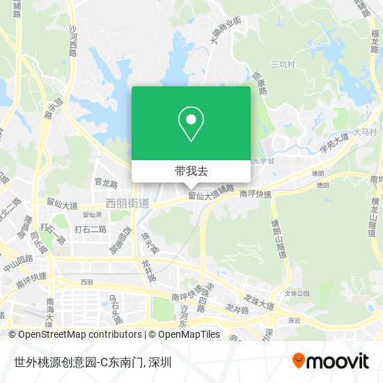世外桃源创意园-C东南门地图