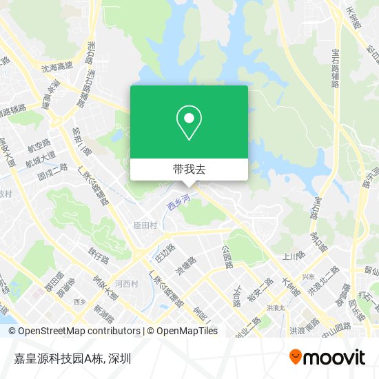 嘉皇源科技园A栋地图