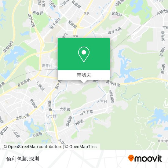 佰利包装地图