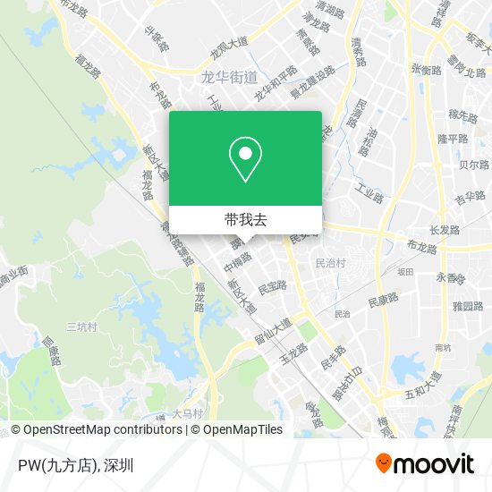 PW(九方店)地图