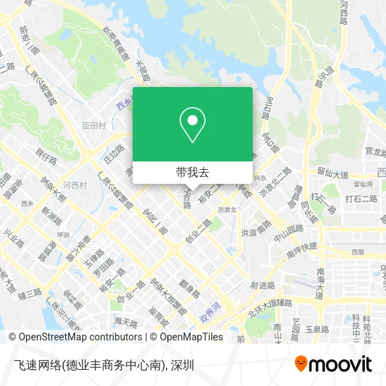 飞速网络(德业丰商务中心南)地图