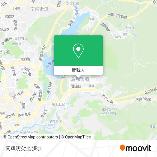 闽辉跃实业地图