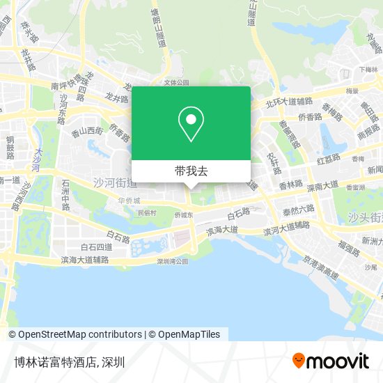 博林诺富特酒店地图