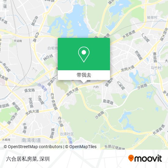 六合居私房菜地图