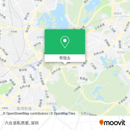 六合居私房菜地图