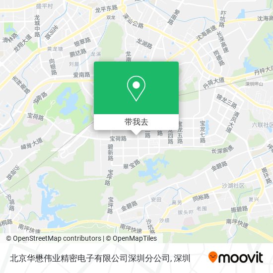 北京华懋伟业精密电子有限公司深圳分公司地图