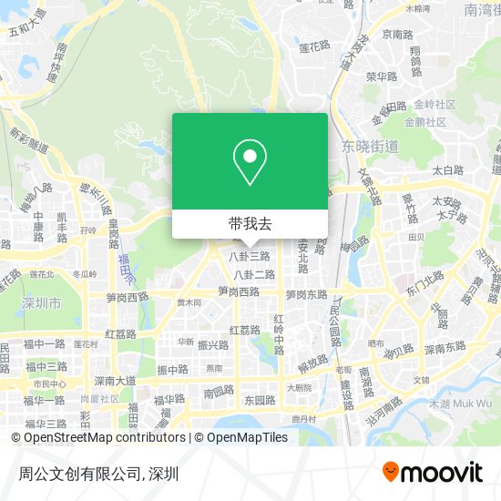 周公文创有限公司地图
