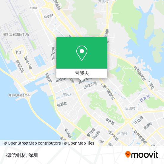 德信铜材地图