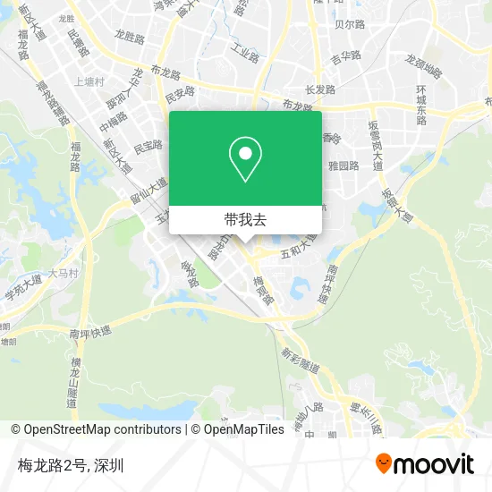梅龙路2号地图