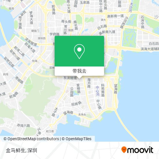 盒马鲜生地图
