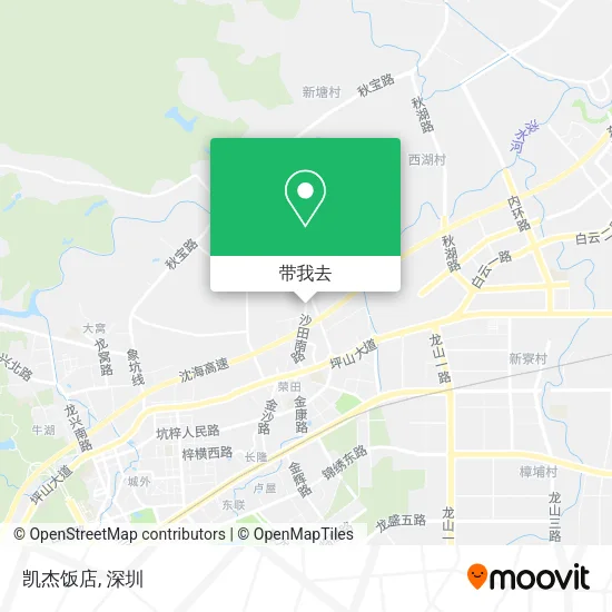 凯杰饭店地图