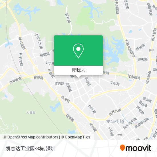 凯杰达工业园-8栋地图