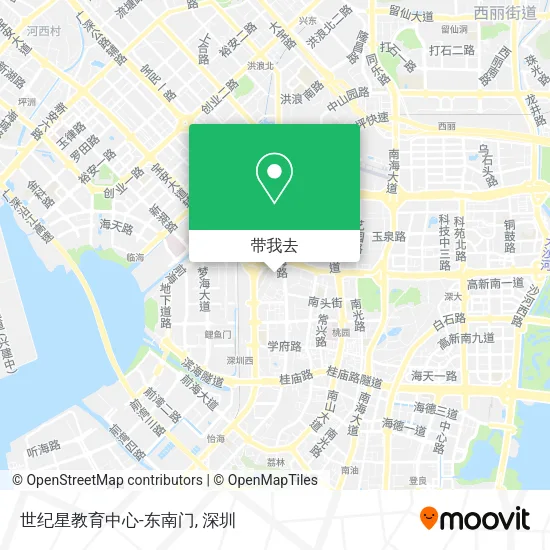 世纪星教育中心-东南门地图
