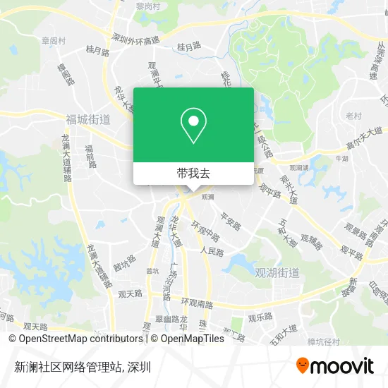 新澜社区网络管理站地图