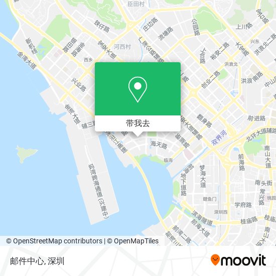 邮件中心地图