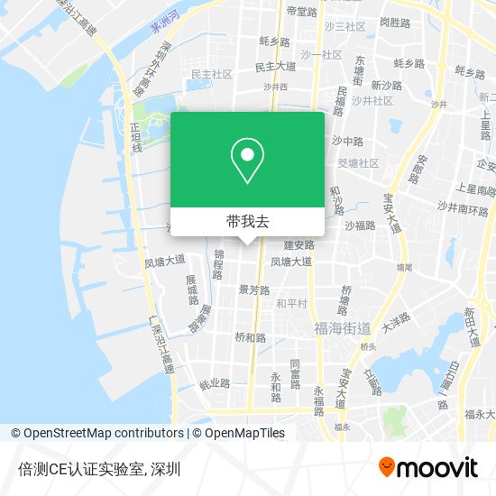 倍测CE认证实验室地图