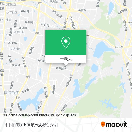 中国邮政(上高坡代办所)地图