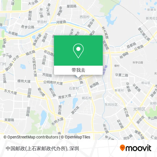 中国邮政(上石家邮政代办所)地图