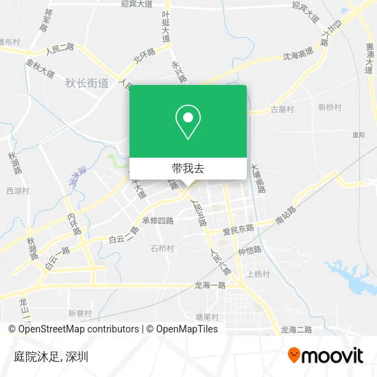 庭院沐足地图