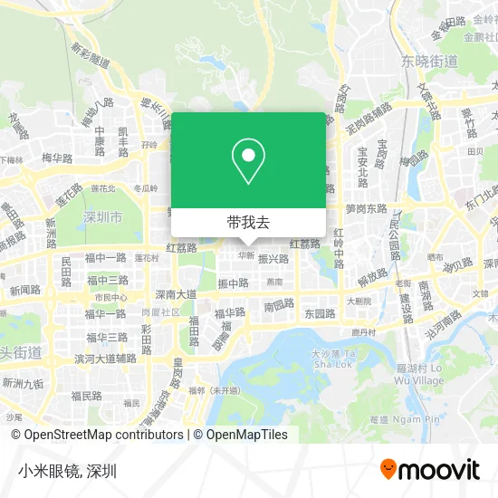 小米眼镜地图