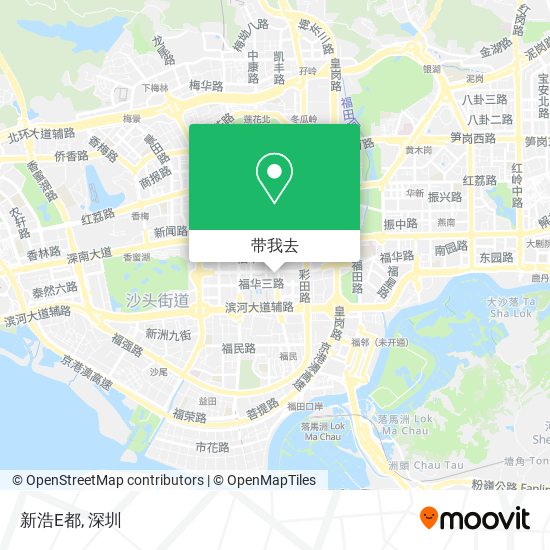 新浩E都地图