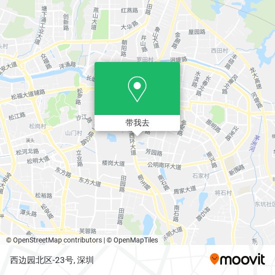 西边园北区-23号地图