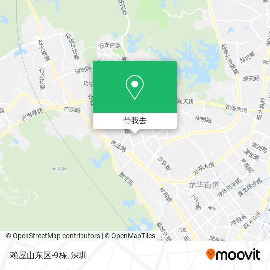 赖屋山东区-9栋地图