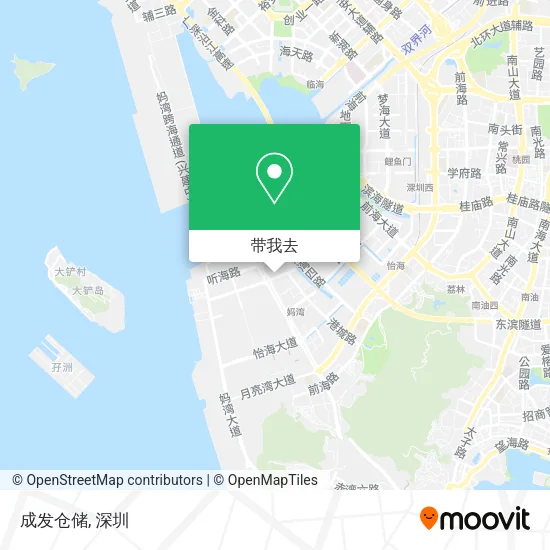 成发仓储地图