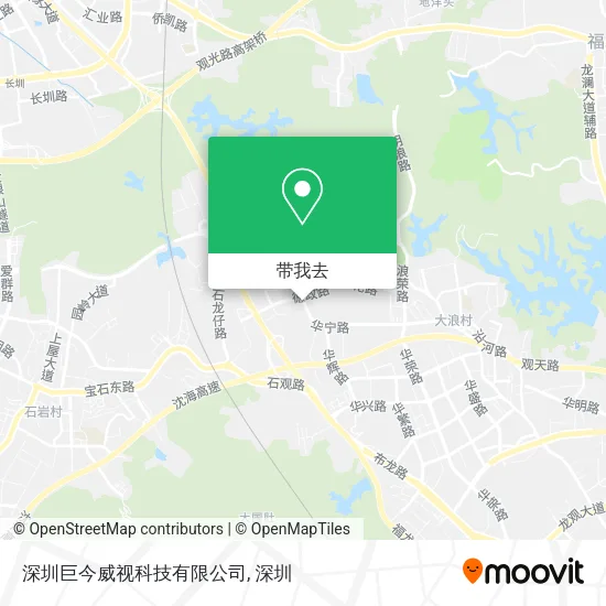 深圳巨今威视科技有限公司地图