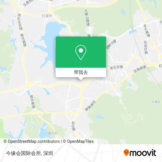 今缘会国际会所地图