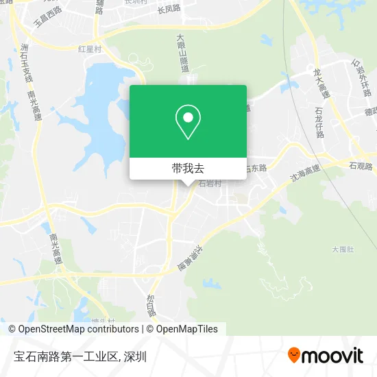 宝石南路第一工业区地图